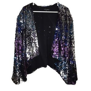 Sequin shawl/blazer